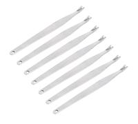 LABRIMP 40pcs Fourchettes pour Cuticules en Acier Inoxydable Outils pour Ongles Design Ligne Lisse Confortable à Tenir pour Salon et Usage Personnel
