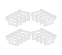 LABRIMP 4Ensembles Séparateurs de Réfrigérateur Réglables pour Organisation de Diviseurs de Porte pour Rangement