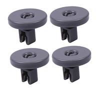 LABRIMP 4pièces Lot De Roulettes De Remplacement Pour Panier Inférieur De Lave-vaisselle Haute Résistance Installation Facile Et Durabilité
