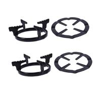 LABRIMP 4pièces Supports Ronds Pour Cuisinière à Gaz Supports Pour Casseroles De Cuisine Et Porte-pots à Lait Empêchant La Casserole De Glisser Basculer