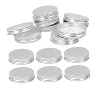 LABRIMP 50pcs Couvercles Bocal Aluminium Bouchons À Vis Pratiques Pour Bouteilles Jus Fruits