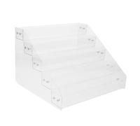 LABRIMP 5étage Étagère à Parfums Acrylique Support Épices Niveaux Rangement Cigarettes Supermarché Espace Optimisé