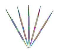 LABRIMP 5pièces Fournitures Pour Artistes Ongulaires Stylo à Ongles Double Extrémité Outils De Pointillage Pour Ongles Outils De Pointillage Pour Stylo à Gribouiller Pour De Conception De
