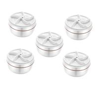 LABRIMP 5pièces Mini Machine à Laver Portable à Bruit Chargement Usb Pour -vêtements Laveuse Turbo Compacte Pour Étudiants Et Camping