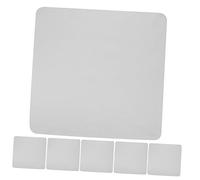 LABRIMP 6 Pièces Chiffons Microfibres pour Nettoyage Lunettes et Écrans Lingettes Rayures pour Objectifs Bijoux Smartphones et Ordinateurs Lot Gris