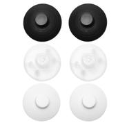 LABRIMP 6 Pièces Interrupteur à Pied Rond pour Lampe sur Pied en Pp Commande Marche Arrêt Fonctionnelle, Pédale Créative pour Contrôle au Sol
