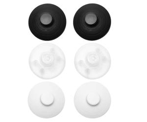LABRIMP 6 Pièces Interrupteur à Pied Rond pour Lampe sur Pied en Pp Commande Marche Arrêt Fonctionnelle, Pédale Créative pour Contrôle au Sol