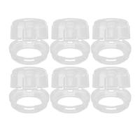 LABRIMP 6 pièces Protection Cuisinière Gaz Transparent Couvercle de Sécurité PP Résistant et Facile à Installer Barrière Sécurité Garçon Fille