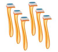 LABRIMP 6 Pièces Rasoirs à Épiler Outils Intimes pour Rasage des Aisselles Bras et Jambes Précise et Sécurisée Facile à Transporter Couleur Aléatoire