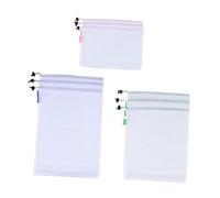 LABRIMP 9 Pièces Filet pour Fruits Et Légumes Pochette à Cordon à Linge De Rangement Lot de Réutilisables avec Ficelle