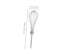 LABRIMP Accessoire Batteur Électrique Acier Inoxydable Lignes Remplacement Rapide et Uniforme pour Mélangeur à Main à Œufs et Crème Compatible Usage Polyvalent Cuisine Réutilisable
