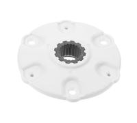 LABRIMP Accessoire pour Machine à Laver Rotor Moyeu Mbf618448 en Abs Bruit et Vibration pour Réparation de Lave-linge Blanc