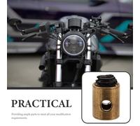 LABRIMP Accessoires Moto en Métal Or pour Modification de Câble D'embrayage, 20 Pièces Robustes Réglage Facile, pour Entretien et Amélioration Moto