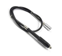 LABRIMP Arbre Flexible Extension 1/8 Pouce en Métal pour Outil Rotatif sans Fil Mandrin Hexagonal, Pliable à 360 Degrés, pour Polissage et Sculpture