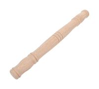 LABRIMP Balustre en Bois Sculpté la Main Style Européen Motifs Floraux, Structure Alternée Ronde et Carrée, Adapté pour Rampes D'escalier et Villas Modernes