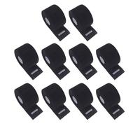 LABRIMP Bandes de Cou de Barbier Jetables Noires Lot de 10 Pièces Papier Extensible Imperméable Protection Douce et Résistante pour Soins Capillaires Professionnels