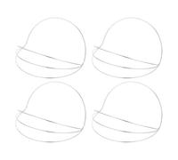 LABRIMP Bases de tiare en fer, 4 pièces, structure à quatre couches, cadre léger pour coiffures Hanfu et cosplay, design flexible et esthétique traditionnelle pour passionnés