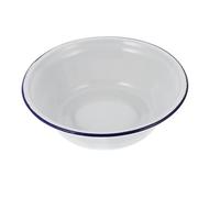 LABRIMP Bassine Émaillée Épaisse Vintage Bol à Soupe Grand Volume en Matériau Émail Résistant pour Légumes et Œufs Usage la Cuisine Pratique et Esthétique