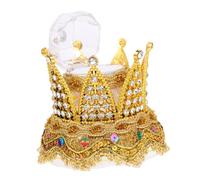 LABRIMP Boîte à Anneaux de Mariage Forme de Strass Étui de Luxe pour Alliances Bijoux Accessoire pour Cérémonies Propositions