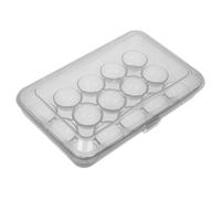 LABRIMP Boîte à Œufs Réfrigérateur Plastique Transparent avec Couvercle Organisateur de Cuisine Empilable pour Œufs Rangement Sécurisé et Pratique pour Préserver la Fraîcheur