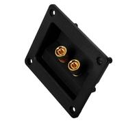 LABRIMP Boîte de Audio Voies Cuivre Épais Connecteur Flexible pour Haut-Parleur DIY Terminal de Liaison Polyvalent pour Installation Maison et Subwoofer