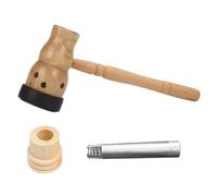 LABRIMP Boîte De Moxibustion Portable Brûleur De Bâtons De Moxa En Bois En Forme De Gourde Pour Points D'Acupuncture Du Dos Abdomen Taille Ensemble 3 Pièces