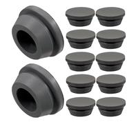LABRIMP Bouchons de Vidange de Climatiseur Bloque Ouverture en Caoutchouc 12pcs Diamètre 20mm, Accessoire Camping et Évite Condensation pour Unité Extérieure pour Bureau et Maison