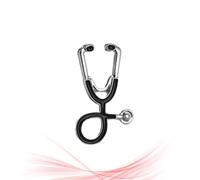 LABRIMP Broche Originale Stéthoscope Infirmière en Alliage Argenté, Légère 2.8g, Facile à Utiliser et Portable, pour Mariage et Anniversaire