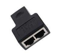 LABRIMP Câble Répartiteur Ethernet Adaptateur Prise Réseau à Ports Connecteur Répartiteur Double Port pour Partage De Ligne