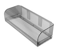 LABRIMP Cache Prise Étanche Type 86 Triple Slots en ABS Noir avec Couvercle Transparent Auto-Adhésif Adapté à la Salle de Bain et Protection pour Interrupteur