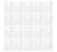 LABRIMP Cape de Coiffure Jetable en Plastique Transparent 64X84 CM Lot de 50 Pièces Imperméable et Légère pour Coloration et Coupe de Cheveux Usage Salon et Maison Équipement