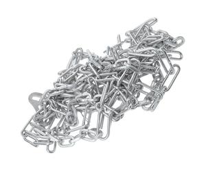 LABRIMP Chaînes pour Pneus Renforcées en Acier Argenté pour Véhicules Électriques 2 et 3 Roues, Adaptées Terrains Boueux et Enneigés, Offrant une Conduite Sécurisée