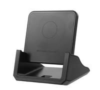 LABRIMP Chargeur Induction sans Fil avec Support Réglable pour Téléphone Double Mode Horizontal et Vertical Compatible pour Bureau et Table