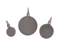 LABRIMP Cibles de Tir Légères et Faciles à Transporter en Acier Inoxydable Suspendues 3 Pièces Différents Diamètres 2-4 Cm pour Entraînement de Précision Extérieur