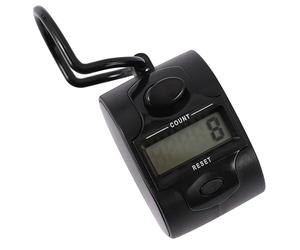 LABRIMP Compteur Numérique Manuel à 5 Chiffres en Plastique avec Anneau pour Doigt, Outil D'information Forme Physique Pratique, comme Compte Rangs pour Tricot, Lot de 2 Couleur Aléatoire