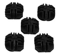 LABRIMP Connecteurs Cubiques de Rangement Plastique 20 Pièces pour Étagères Modulaires Assemblage Facile Noir Clips Polyvalents pour Placards et Armoires Rangement Maison