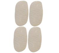 LABRIMP Coussinets de cordes en cuir 4pcs pour violon et alto, accessoires instruments, protègent pont, usage prolongé pour musiciens passionnés