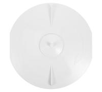 LABRIMP Couvercle Skimmer Piscine Blanc en Abs Compatible 1091lx, Accessoire de Couvercle D'écumoire Rond pour Piscines Enterrées Améliorant L'efficacité de Filtration