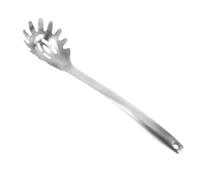 LABRIMP Cuillère à Pâtes Acier Inoxydable Spatule avec Dents Cuillère Égouttoir Multifonction pour Spaghetti et Pâtes Ustensile de Cuisine Chaleur pour Usage Domestique et Professionnel
