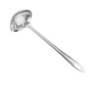 LABRIMP Cuillère Séparatrice Dhuile Acier Inoxydable avec Long Manche Louche Filtre à Graisse pour Cuisine Maison et Restaurant Ustensile Pratique pour Séparer Lhuile des et Sauces