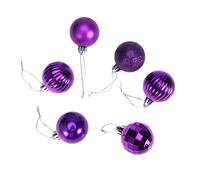 LABRIMP de Noël Incassables 4 Cm Lot de 24 Set de Suspendues pour Sapin de Noël Décoration pour Maison Mariage Anniversaire Fête Intérieur