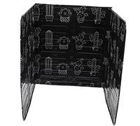 LABRIMP Déflecteur D'huile en Aluminium Pliable 2pcs, Protection Anti-éclaboussures pour Plaque de Cuisson Gaz, Design Simple et Gain de Place Facile à Ranger