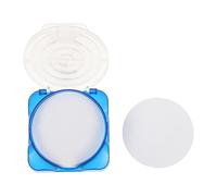LABRIMP Disque Filtrant en Cellulose Mixte 0,22 Micron 50 Feuilles Membrane Hydrophile Blanc pour Préparation d’Échantillons et Analyse des Particules en Laboratoire