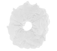LABRIMP Élastique à Cheveux Accessoire pour Cheveux pour Femmes en Dentelle Blanche Texture Douce et Design Délicat Vie Quotidienne Fêtes
