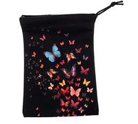 LABRIMP en Velours Conteneur De Cartes De Tarot Cordon De Carte en Porte-Carte De Cartes De Tarot Carte De Tarot Petit Tissu Poche De Rangement De Bijoux Flanelle