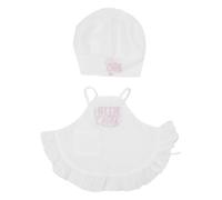 LABRIMP Ensemble de déguisement de chef pour bébé - Tenue de cuisine pour bébé avec chapeau et tablier de chef ajustables, idéal pour les déguisements de cuisinier pour le Nouvel An, garçon ou