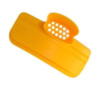LABRIMP Entonnoir Cuisine Anti-déversement en Silicone Jaune Déflecteur Facile à Égoutter, Design Mignon pour Casserole et Bol, Cuisine