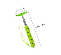 LABRIMP Essuie-Glace Rétractable Éponge et Caoutchouc en Acier Inoxydable Léger Nettoyage Rapide et Rangement Pratique pour Miroir de Voiture pour Pare-Brise et Rétroviseur