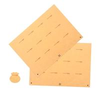 LABRIMP Étiquettes Autocollantes Kraft pour Bouteilles de Vin Papier Robuste Étiquettes Blanches Vierges pour Mariage et Fête