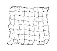 LABRIMP Filet de Treillis Élastique en Nylon Noir avec 8x8 Trous et 4 Crochets, Support Robuste pour Plantes Grimpantes comme Concombres, pour Tente de Culture Intérieure